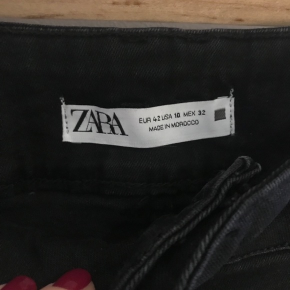 Zara paper bag black jeans - Picture 3 of 4